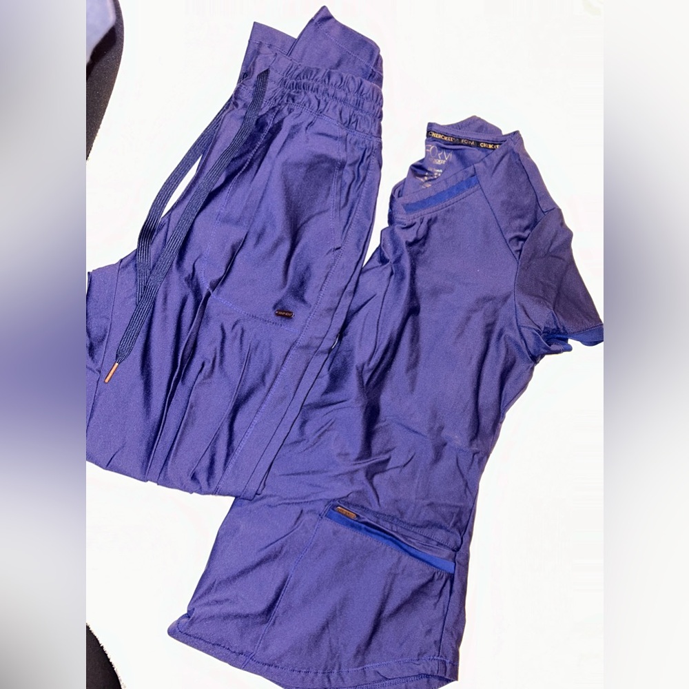 Cherokee Form Scrubs Navy Blue Size M